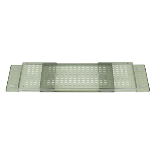 Table de baignoire extensible étagère de bain imperméable vert clair en PET - 6