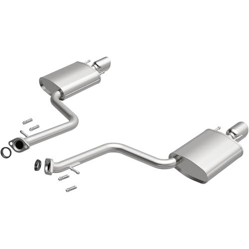 BRExhaust Replacement Exhaust System Kit 106-0833: Compatible with 2014-2015 Lexus IS250, 2014-2023 Lexus IS350 2.0L/2.5L/3.5L