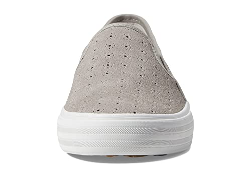 Image of Keds Womens Double Decker Canvas Slip On Sneakers Shoes Casual - Black