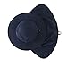 Home Prefer UPF50+ Mens Sun Hat with Neck Flap Quick Dry UV Protection Caps Wide Brim Fishing Hat Golf Beach Safari Hat (Navy Blue)