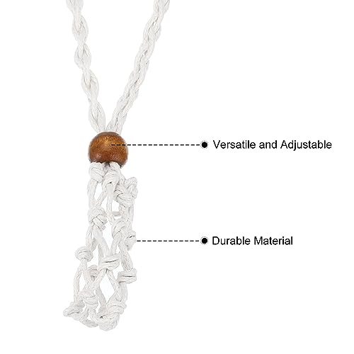 PATIKIL Necklace Cord Empty Stone Holder - Image 4