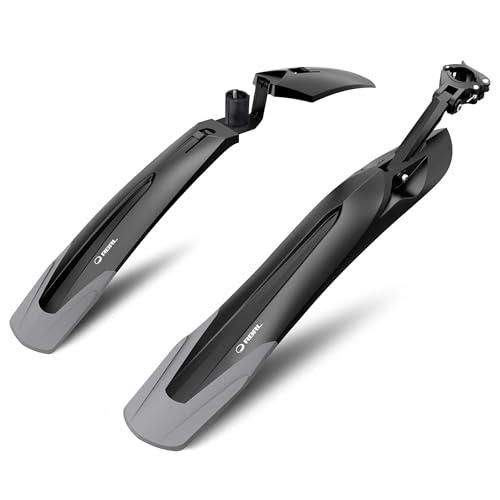 RBRL Bike Fender Adjustable Bicycle Mudguard, Quick Release Universal 24-29 inch Bicycle Fenders, Bike fenders for Ebike/Mountain Bike, Against Splashing Water and Dirt