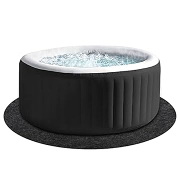 inflatable hot tub ground mat