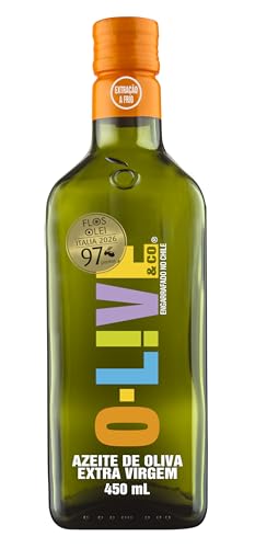 O-LIVE & Co, Azeite de oliva extra virgem, Chileno, vidro, 450ml