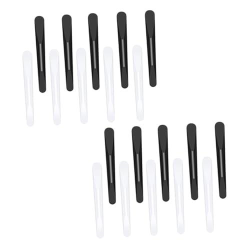 Healvian 30Piezas Espátulas para Maquillaje y Cosméticos de Unidades Espátulas Raspadoras de Doble para Aplicar Lociones y