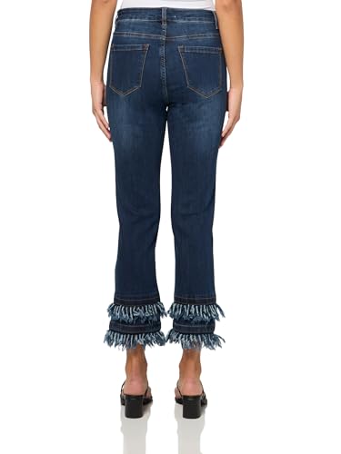 John Mark Five-Pocket Crop with Double Fringe Hem2