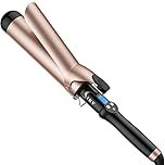 50mm Extra Long Barrel Curling Iron for Long Hair,2 Inch Large Barrel Curling Wand Ceramic Tourmaline Dual Voltage