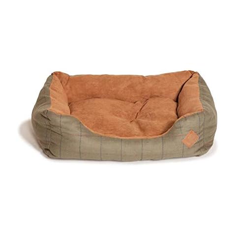 Danish Design Tweed Green Dog Snuggle Bed Cover