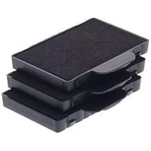 Trodat Replacement Ink Cartridge 6/56 - Pack of 3 Color Black