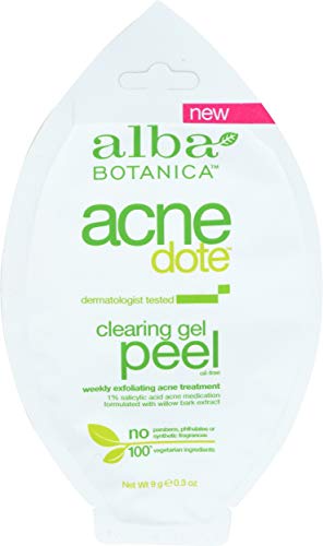 Alba Botanica Acnedote Clearing Gel Peel-single Use Mask, 0.3125 Ounce