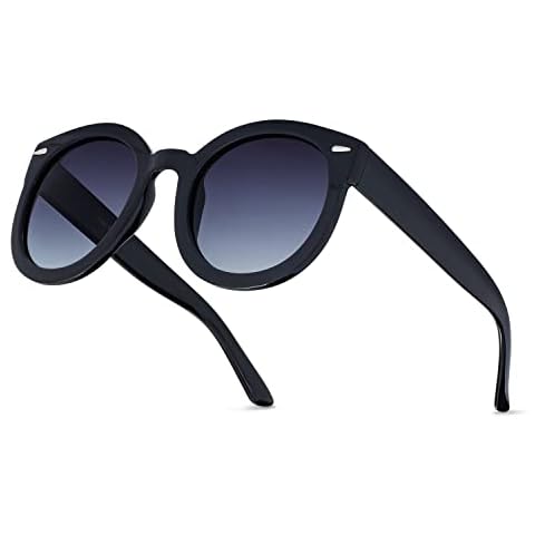 GrinderPUNCH Gafas de Sol Redondas Polarizadas para Mujer Cover