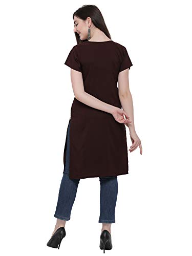 Image of Sanisa Women's Crepe Digital Printed Kurta