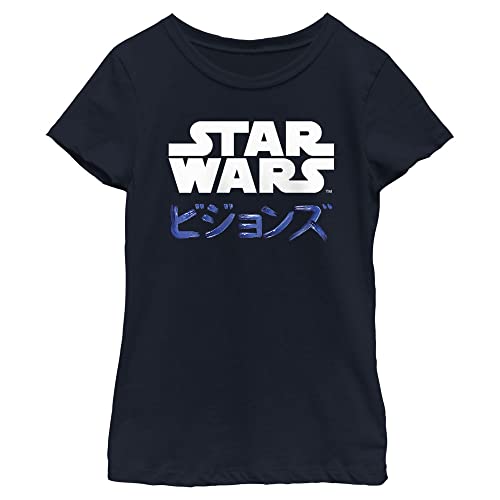T-shirt Star Wars Visions Kanji pour fille idéal pour l'école et le quotidien