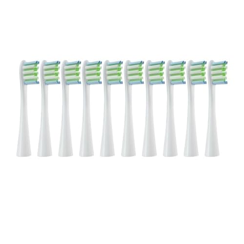 �����p�u���V�w??�b�h X PRO Elite/Flow/F1/One/X/All �V���[�Y �\�j�b�N�d�����u���V �_�炩���� Oclean �ƌ݊�������(10 white)