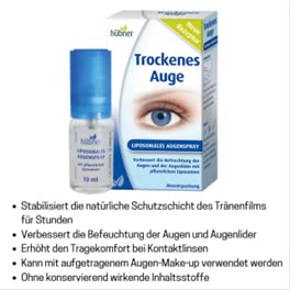 Liposomales Augenspray für trockenes Auge von Hübner