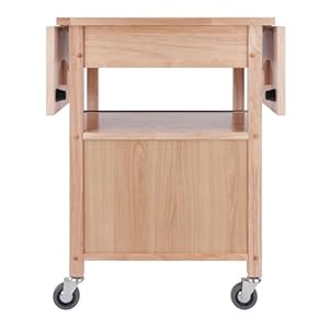 Winsome Wood Drop-Leaf Kitchen Cart Winsome Wood Drop Leaf Kitchen Cart