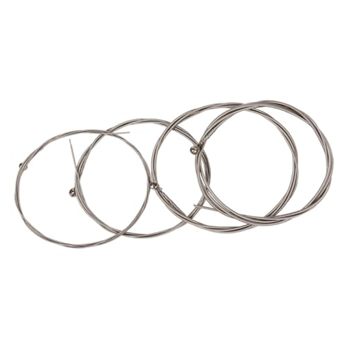 ifundom Electric Bass Strings Nickel Alloy Coated Steel Core Bass Strings for Instruments