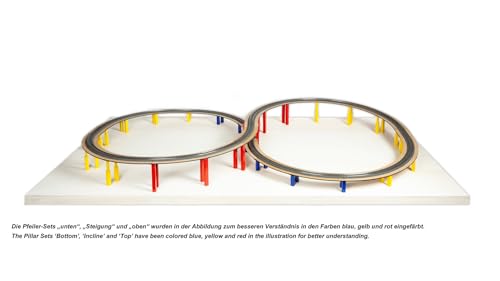 Easy-Track Jeu de piliers NOCH 53941 pour éviter les déraillements de trains en pente