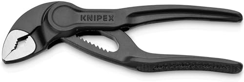 Knipex Cobra® XS Tenaza de agarre gris atramentado, superficie rugosa y en relieve 100 mm 87 …
