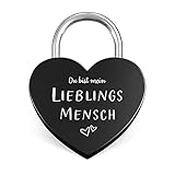 Fantástica idea para regalo: los candados de amor son regalos ideales para parejas o parejas para aniversario y aniversario de boda, Navidad, cumpleaños, boda o compromiso. También como regalo de bebé para la descendencia, como prueba de amor para el novio o la novia, para el día de San Valentín para él y para ella o simplemente para decirte que te quieres