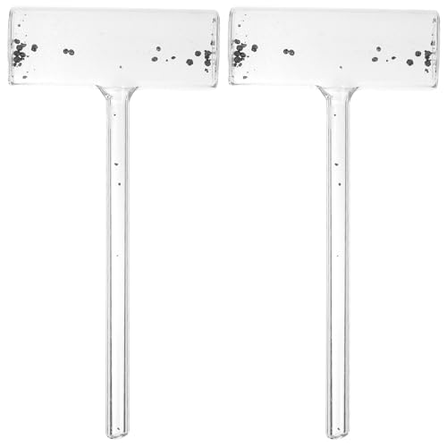 Beaupretty Tubo de Sublimación de 2 Unidades de Vidrio Transparente para Laboratorio Físico Equipo Didáctico para Experimentos Escolares de Sublimación y Deposición