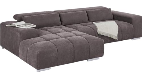 Image of Royale Hand Tufted Seven (3+2+2) Seater Elegant Wooden Base Sofa in Wide Extravagant Fabric, Gives Luxurious Look for Home /Living Room /Office /Guest Room /Hotels