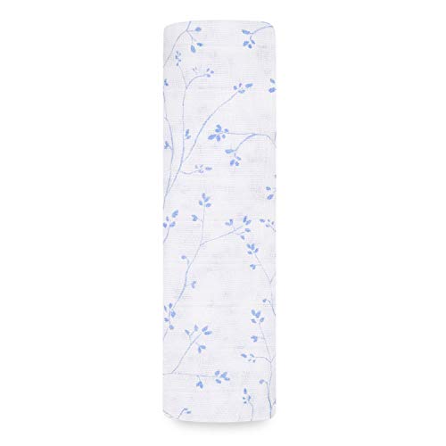 Maxi-Lange Mousseline Coton 120x120 Cm - Imprimé Jungle | Couverture Bébé Polyvalente | Cadeau Naissance