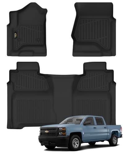 Floor Mats for 2014-2018 Chevy Silverado/GMC Sierra 1500 Crew Cab