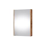 mehrzweckschrank 50 cm breit mit spiegel GERÄUSCHLOS: Robuste, hochwertige Metallbeschläge und die praktische Soft-Close-Funktion sorgen für ein sanftes und geräuschloses Schließen und Öffnen der Schranktür.