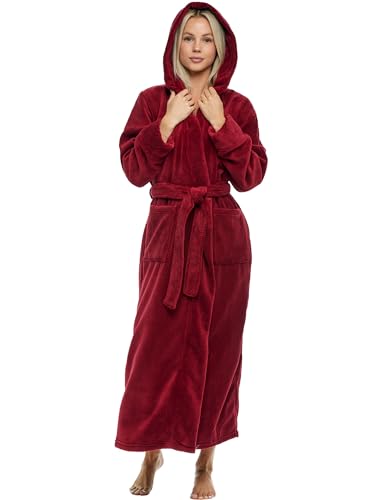 Alexander Del Rossa Women's Robes, Long Plush Bathrobe, Womens Ro...