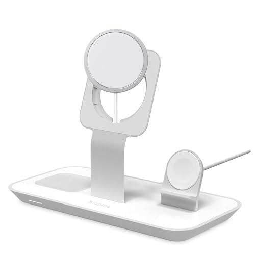 Mophie 3-in-1 Wireless Charging Stand (MagSafe iPhone + Watch + AirPods, 15W) — view 7
