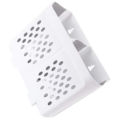 Panier à linge mural pliable double compartiment en plastique et PP