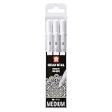 3 unidades de Gelly Roll "Real White"/"Bright White"