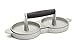 Cuisinart CABP-320 - Cast in alluminio, doppia pressa per hamburger