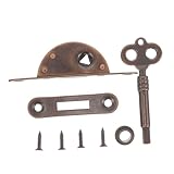 Serrures d'armoire avec clés : cette serrure fournit un mécanisme de verrouillage sécurisé pour protéger vos objets de valeur et vous offrir une tranquillité d'esprit.