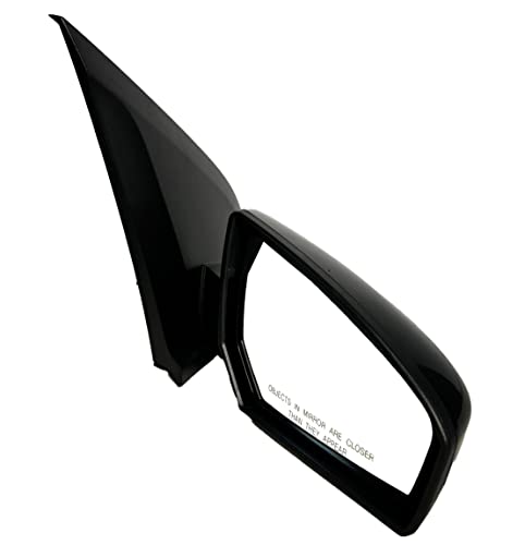 Passenger Side Mirror For Nissan Sentra (2007 2008 2009 2010 2011 2012) Power Operation Unpainted Non-Heated Non-Folding Right Outside Rear View Replacement Door Mirror - Ni1321167 #TOP1