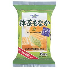 抹茶モナカ Amazon.co.jp: [冷凍] 井村屋 京都宇治抹茶あずき最中 140ml×18