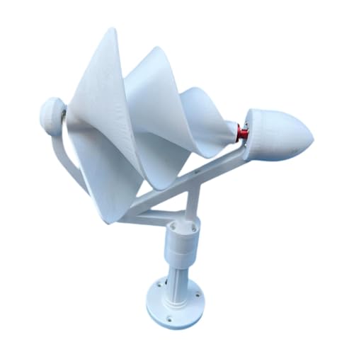 Éolienne Spirale Compacte à Haut Rendement pour Camping-Cars Industriels