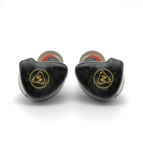 Image of 26-Driver Wired IEM in Ear Monitor with 10 Knowles + 2 Sonion BA + 8mm Dynamic, High-Transparency Resin, 0.78mm /mmcx, Flagship Full-Spectrum: HD Resolution, Deep Bass, Black (3.5 mm /mmcx)