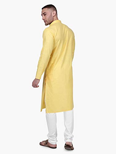 Image of Rajubhai Hargovindas Men's Premium Cotton Solid Kurta