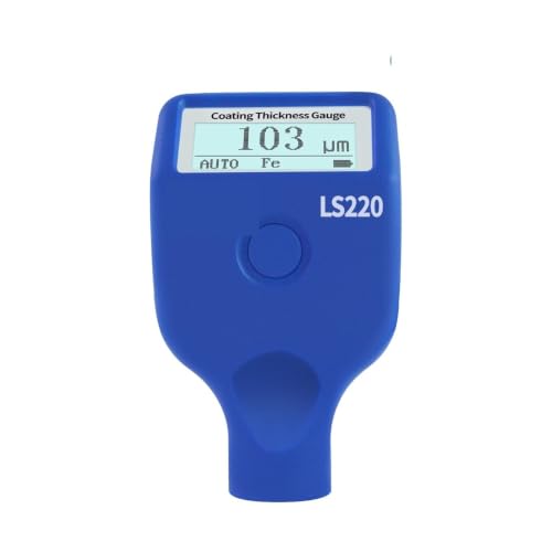 Medidor de Espesor de Pintura para Automóvil Linshang LS220, Medidor de Recubrimiento Metálico para Pintura Automotriz 0-2000um Fe & NFe miniatura 1
