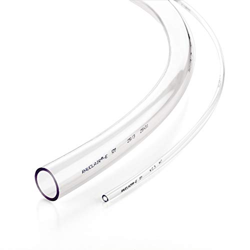 REHAU Tuyau en PVC RAUCLAIR-E 4/1 4/6 transparent 100 m