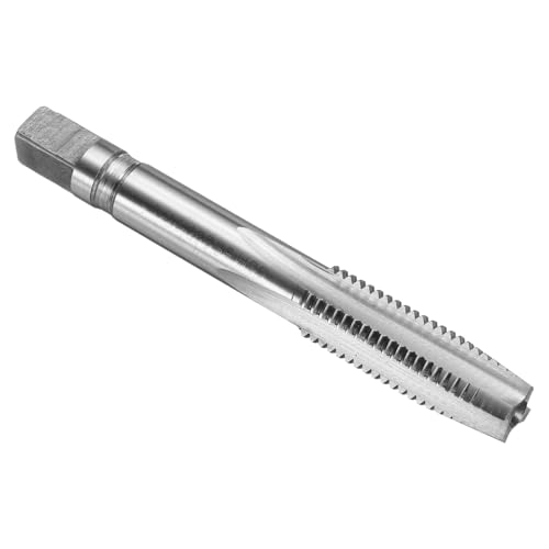 sourcing map Hand Taper Tap 7/16-18 BSF 2B Thread Taper Style Taps Straight Flute Screw Tapping Threading Tool High Speed Steel HSS6542