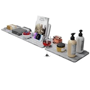 Lphianx Badewannenbrett Marmoroptik YGZJ