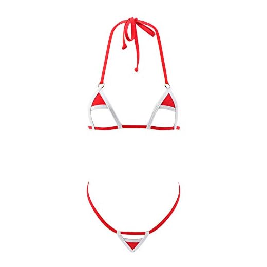 SHERRYLO Micro Bikini Extreme Sexy Skimpy Swimsuit Slutty Lingerie for Women Mini G String Bkinis Exotic Dancer oufits