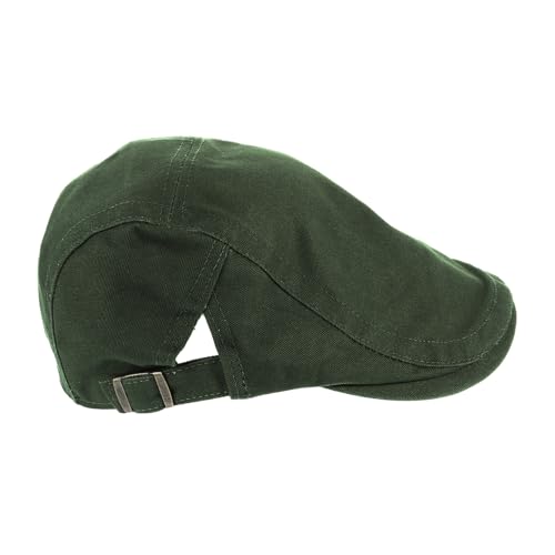 FOMIYES Cozy Women's Beret Hat Warm Fuzzy and Stylish Artist Cap for Fashionable Occasions Olive Green