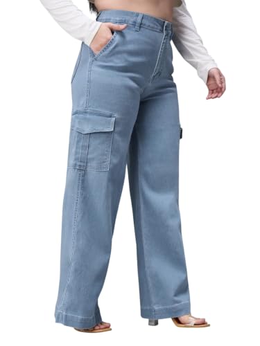 Image of Miss Chase A+ Women's Bootcut High Rise Regular Stretchable Denim Jeans