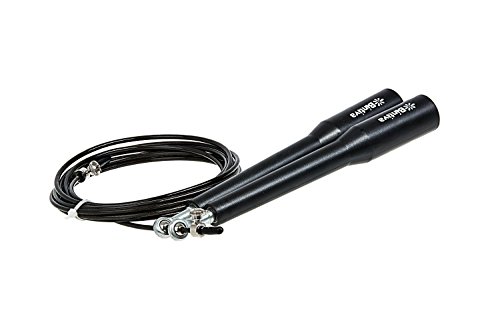 Professional Grade Cable Jump Rope with Metal Ball Bearings, and a Free Carrying Case - Great for Mastering Double Unders - Thumbnail 3