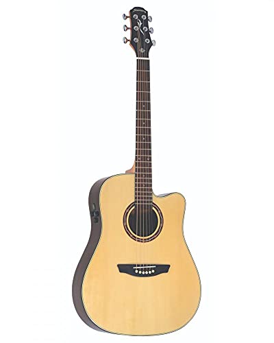 Violao Strinberg DE50SC Dublin Natural Aço Eletrico