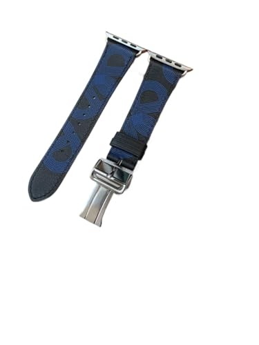 Bracelet Kebitt en cuir pour iWatch série 10 11 9 - Style élégant pour homme actif